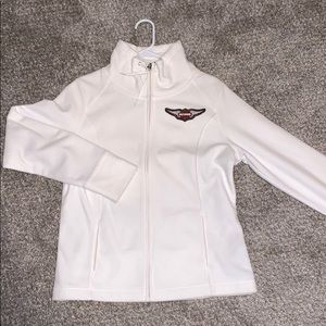 Harley Davidson fleece zip jacket